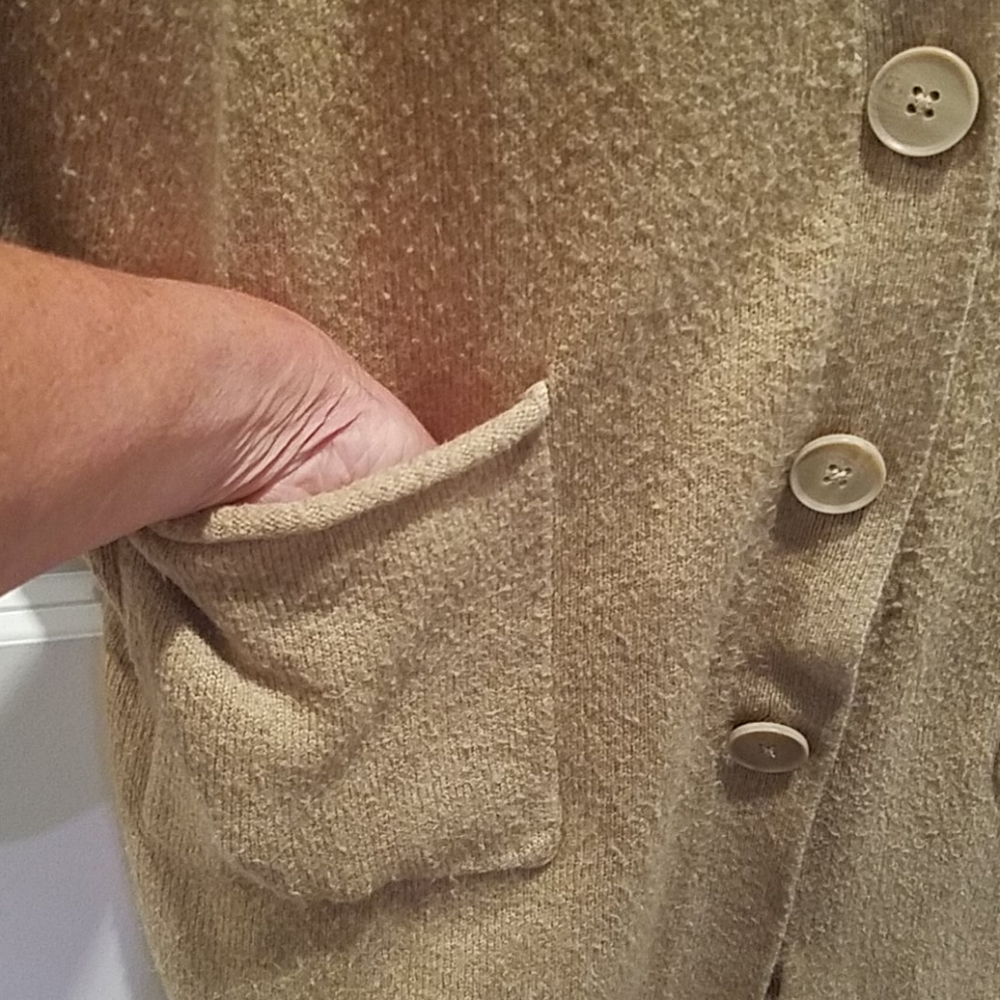 WhoWhatWear tan cardigan - Picture 3 of 6